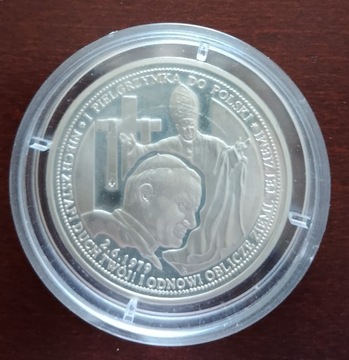 Medal - I pielgrzymka do Polski Jana Pawła II