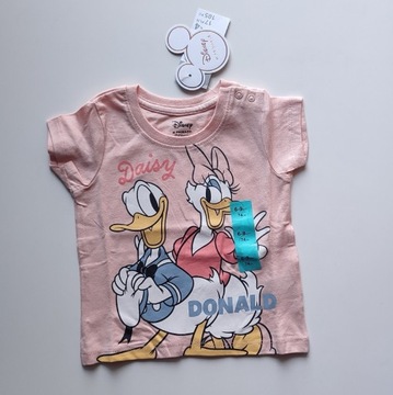 T-shirt Donald i Daisy Duck Primark r 74