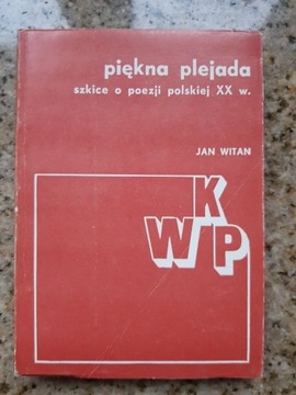 Jan Witan - Piękna plejada. Szkice o poezji