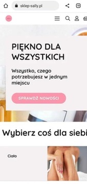 Sprzedaż sklepu  internetowego 