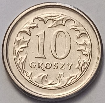 10 gr groszy 2002 r. 