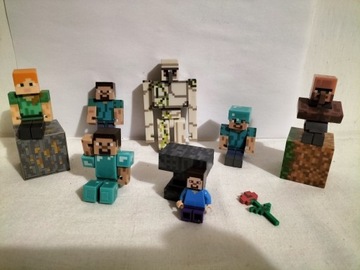 Figurki Minecraft Mojang oryginalne zestaw