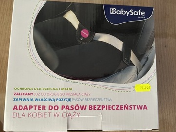 Adapter do pasów bezpieczeństwa dla kobiet w ciąży