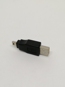Złącze adapter USB AM - USB mini