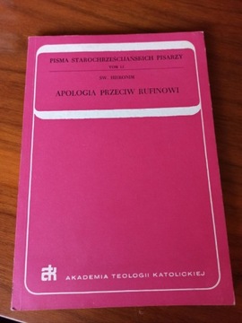 Apologia przeciw Rufinowi Św.Hieronim