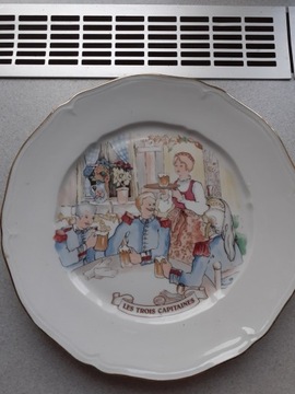 Talerz porcelana Limoges Kanterbrau Francja