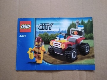 LEGO CITY 4427 Łazik strażacki Instrukcja