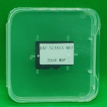 Mapa EU karta microSD TIR DAF/MAN/Scania