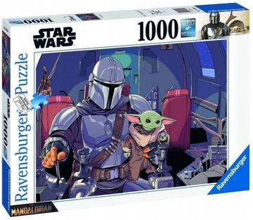 The Mandalorian Baby Yoda 1000 Ravensburger 165650