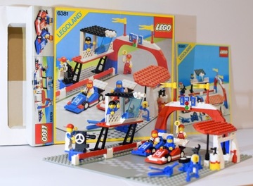 Lego 6381 Motor Speedway Legoland Town Unikat Tor