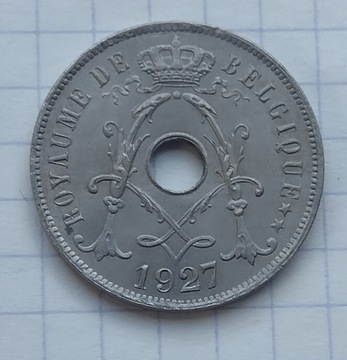 (1143) Belgia 25 centymów 1927