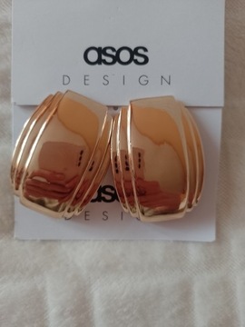 ASOS/Kolczyki biznesowe z Londynu/NOWE 