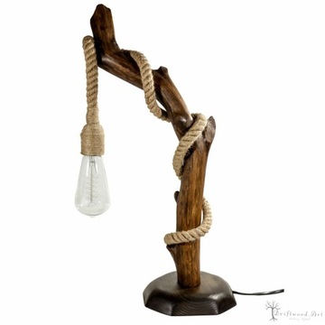 Lampa Driftwood, Handmade