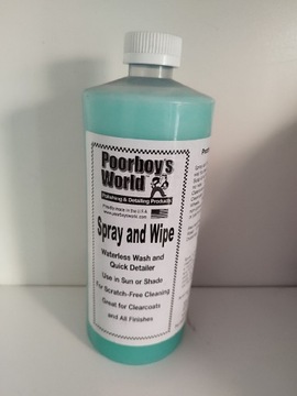 POORBOY’S WORLD Spray & Wipe Waterless Wash   946