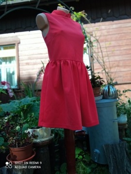 Krótka Czerwona sukienka