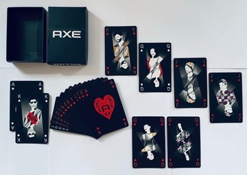 Karty do gry talia AXE bardzo stylowe unikat