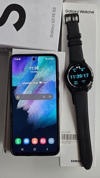 Samsung galaxy S21 FE + Galaxy watch 4 classic