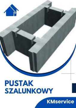 Pustak szalunkowy fundamentowy 50x24x24 cm