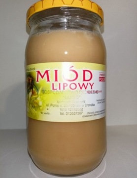 Miód lipowy - 1KG 