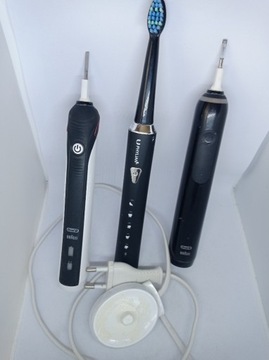 Szczoteczki elektryczne Braun Oral-B zestaw mix komplet