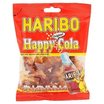 Haribo Happy Cola żelki 185g