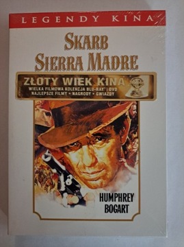 SKARB SIERRA MADRE [DVD] Napisy PL, FOLIA, POLSKIE WYDANIE