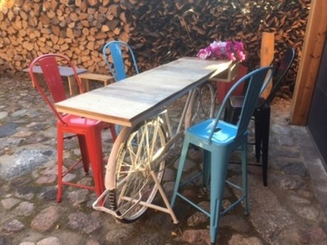Stół do kawiarni restauracji kwiaciarni ogródka   