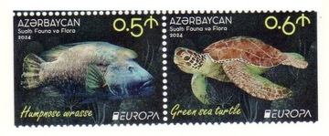 Azerbejdżan 2024 - EUROPA CEPT, podwodna flora i fauna  