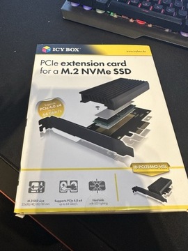 ICY BOX Karta M2, PCIe 4.0