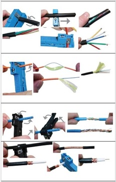 Coax Cable Stripperr IDEAL 45-164  