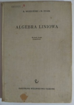 Algebra liniowa, BM t. 19