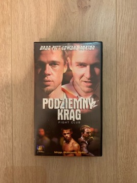 Kaseta wideo Podziemny krąg Fight Club VHS