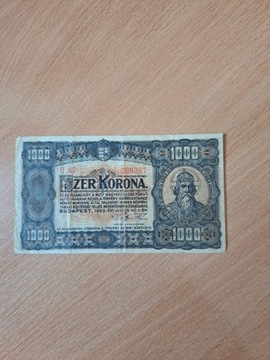 Węgry 1000 koron 1923 