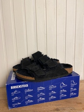 Sandały damskie Birkenstock Arizona wełna roz 38