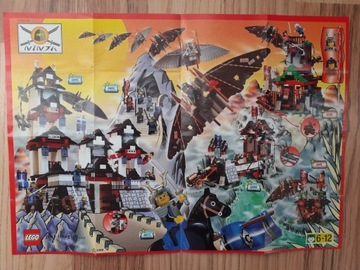 Ulotka plakat Lego 1999 Ninja A4