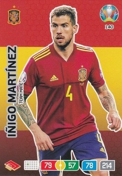 EURO 2020 Teams Mate - #140 Inigo Martinez