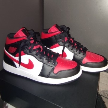 Nike Air Jordan 1 Mid "Fire Red"  45