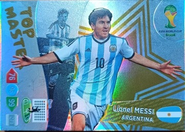 FIFA WORLD CUP BRASIL 2014 TOP MASTER LIONEL MESSI