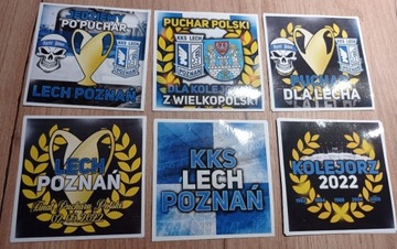 Vlepki Lech Poznań Arka Gdynia Cracovia KSZO 