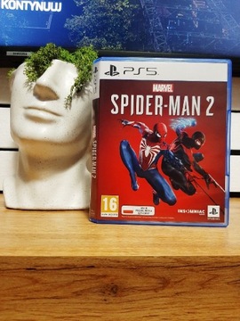 Spider man 2 PL gra na konsole PlayStation sony PS 5 spider-man II 