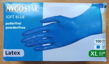 Rękawiczki lateksowe XL 