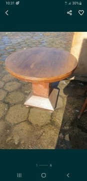 Stary stół stolik