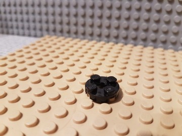 LEGO płytka okrągła czarna 4032 x10