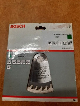Tarcza widiowa Bosch 160/20/36z