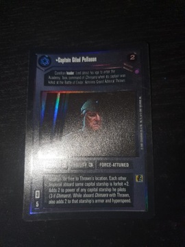 Captain Gilad P FOIL REFLECTIONS III star wars CCG