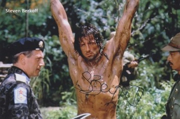Steven Berkoff - Rambo - autograf