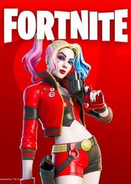  Fortnite  Rebirth Harley Quinn Skin