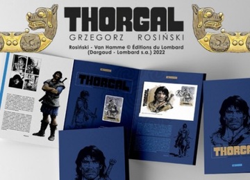 Folder-  ,,Thorgal",z bloczkiem na poliwęglanie.
