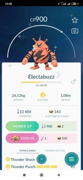 Shiny Electabuzz 1x