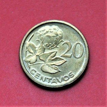 20 Centavos   2006 r - Kwiat  Mozambik  Stan !!